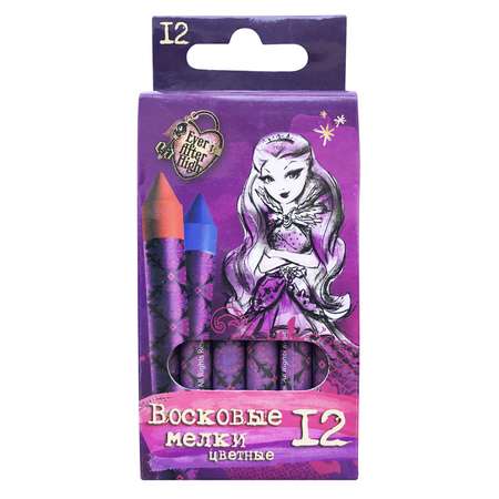 Восковые мелки Barbie 12 шт.