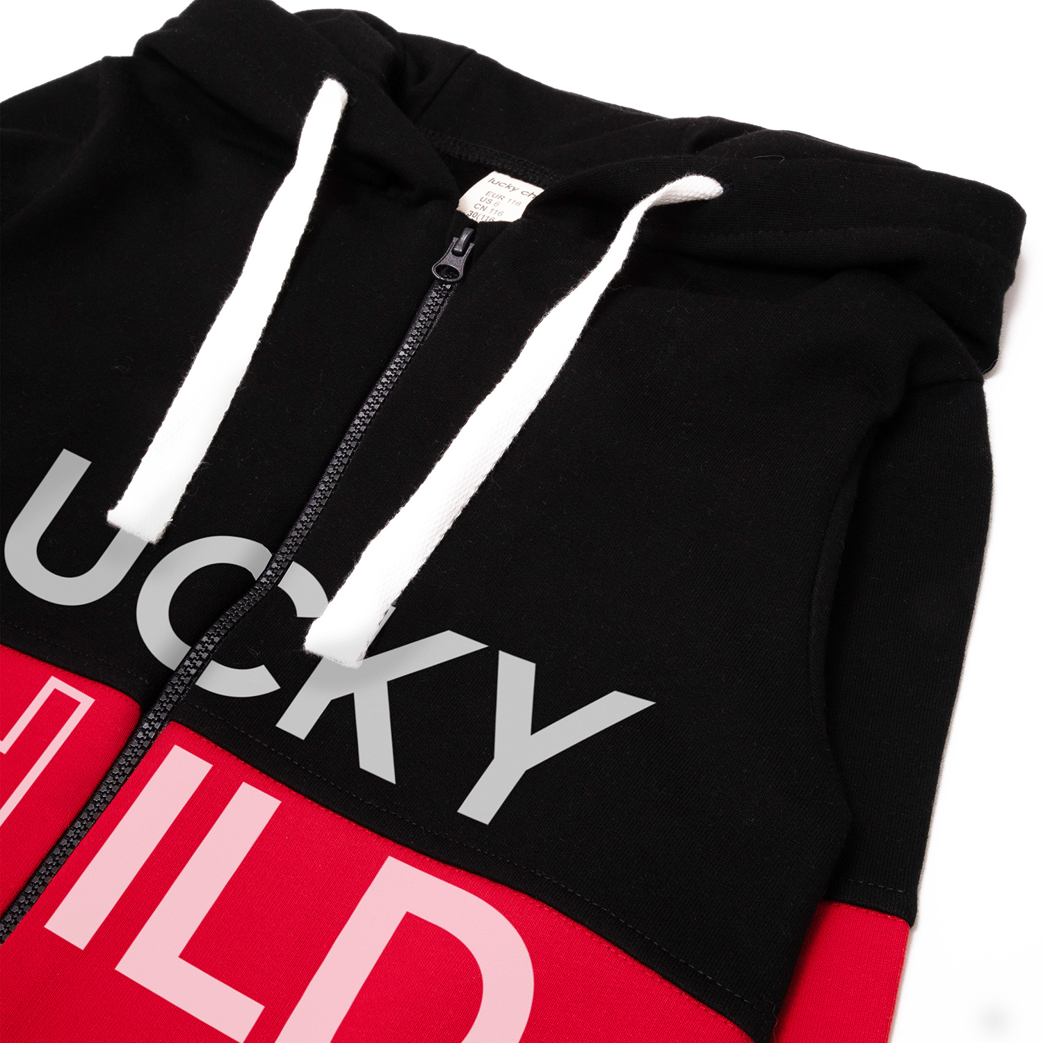 Толстовка и брюки Lucky Child 58-43ф/красный/2-12 - фото 12