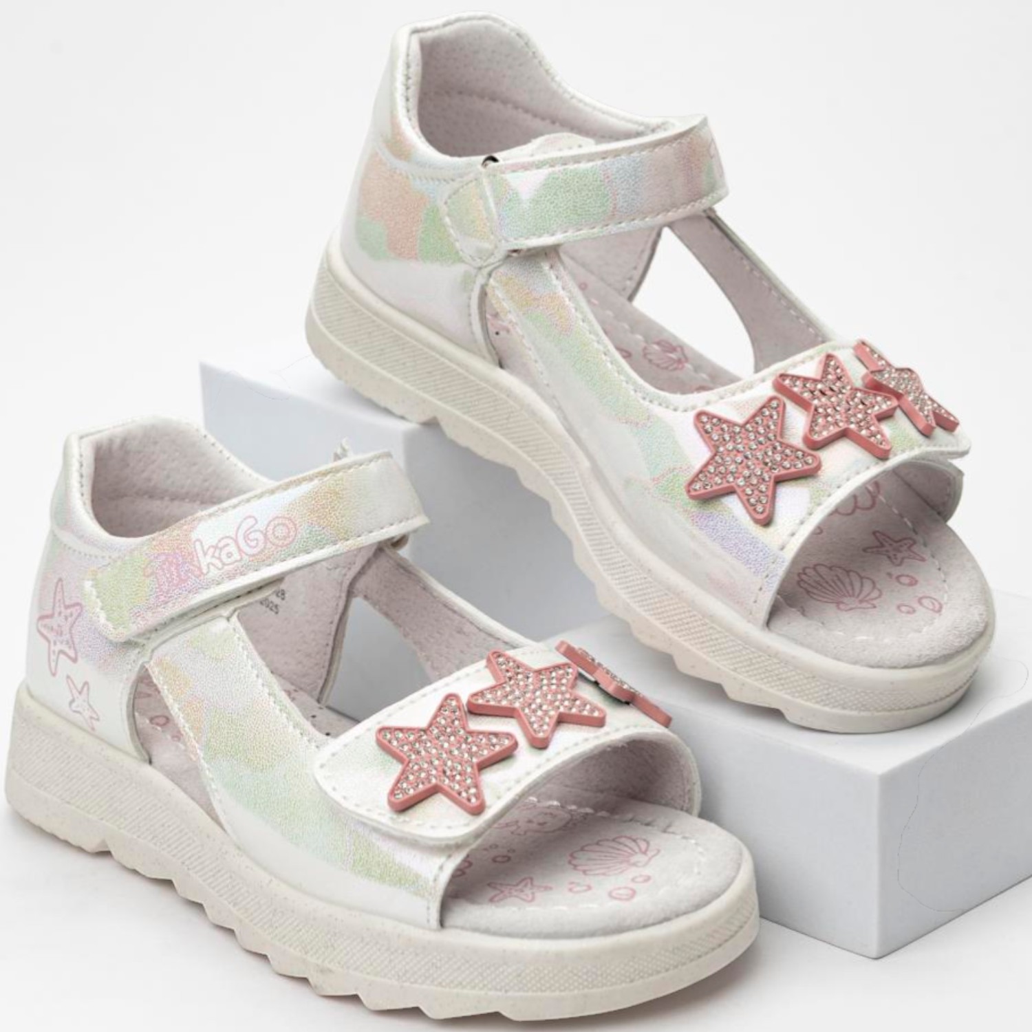 Сандалии TikkaGo 7F16_2603_white - фото 1