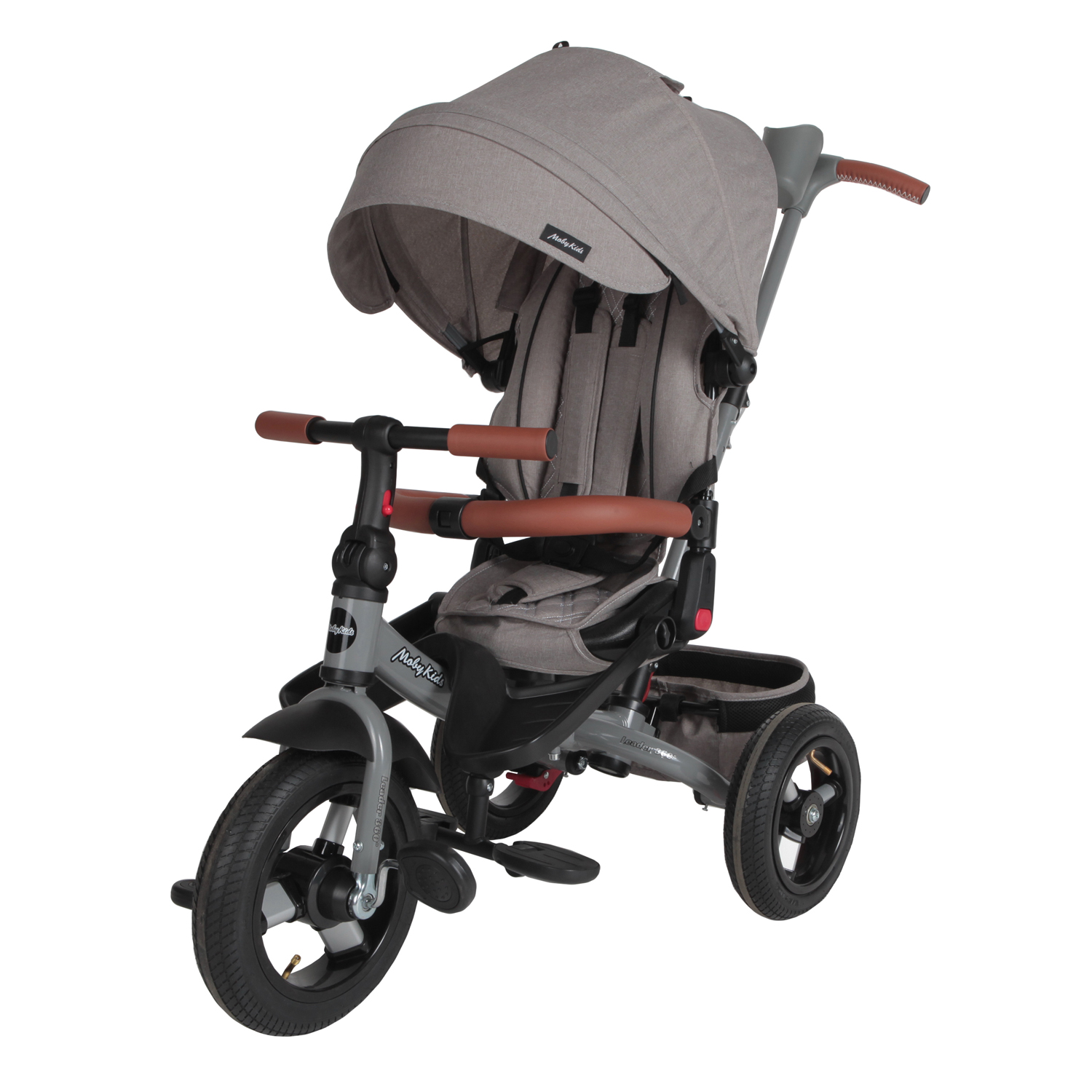 Трехколесный велосипед Moby kids 10 дюймов - фото 7