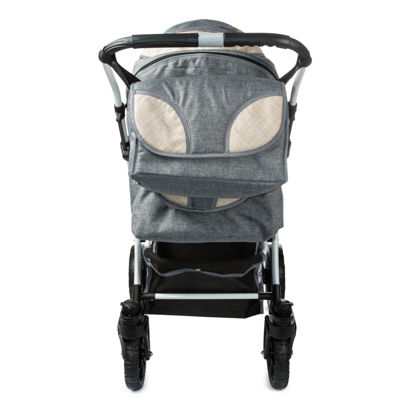 Коляска трансформер Babyton Pillo OX Grey-Beige - фото 4
