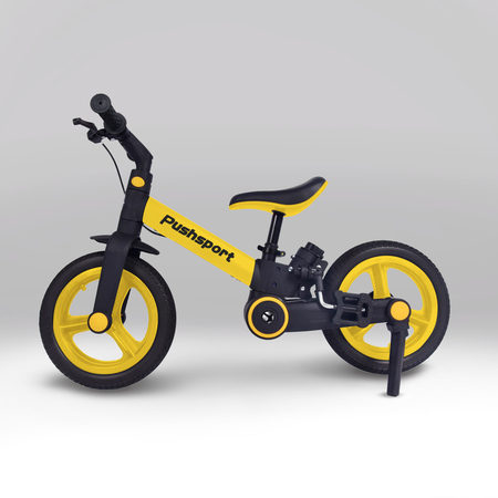 Двухколесный велосипед Pushsport 12 дюймов