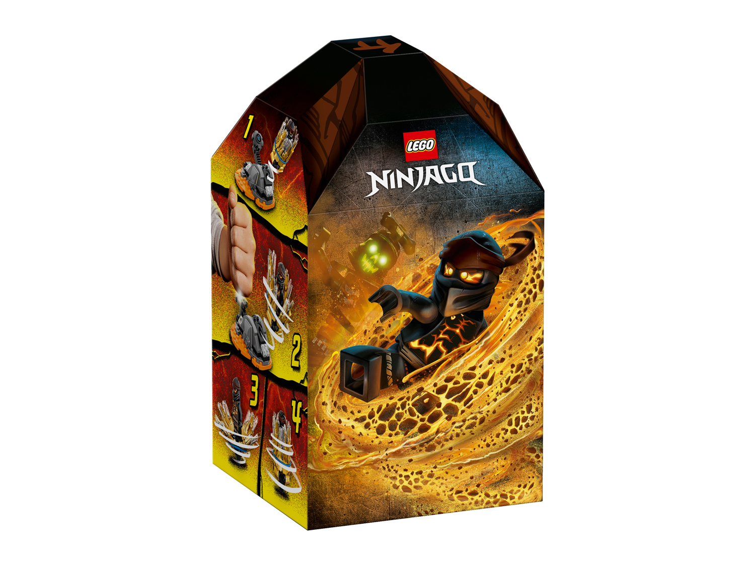 Конструктор LEGO NINJAGO Шквал кружитцу Коул - фото 9