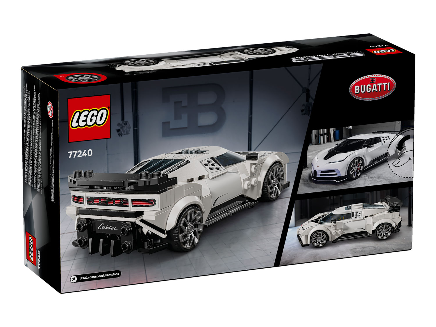 Конструктор LEGO Speed Champions Bugatti Centodieci 77240 291 дет. - фото 7