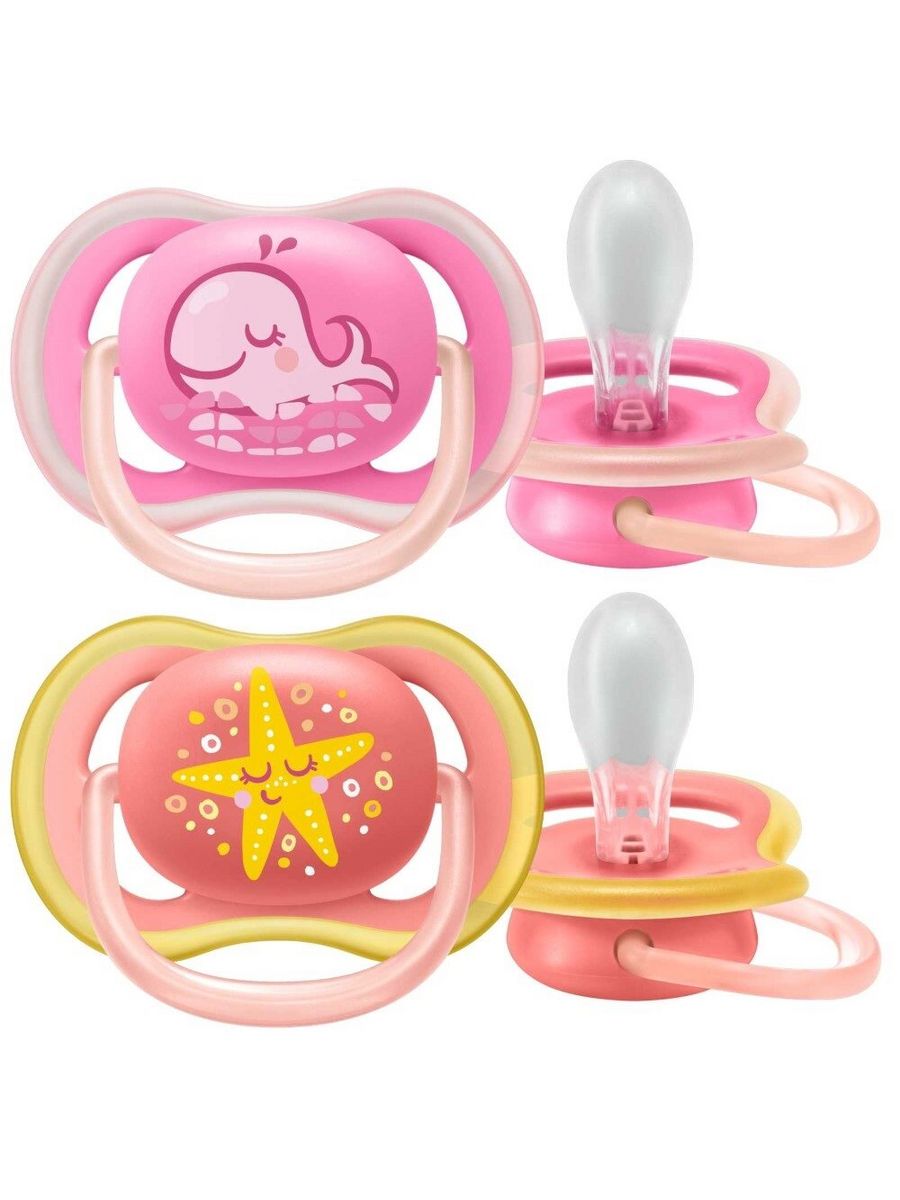 Пустышка Philips Avent силикон ортодонтическая от 6 мес. 1 шт. - фото 1