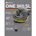 Автокресло Osann One 360 SL Iron 0-36 кг Isofix 0+/1/2/3 (0-36 кг) серый