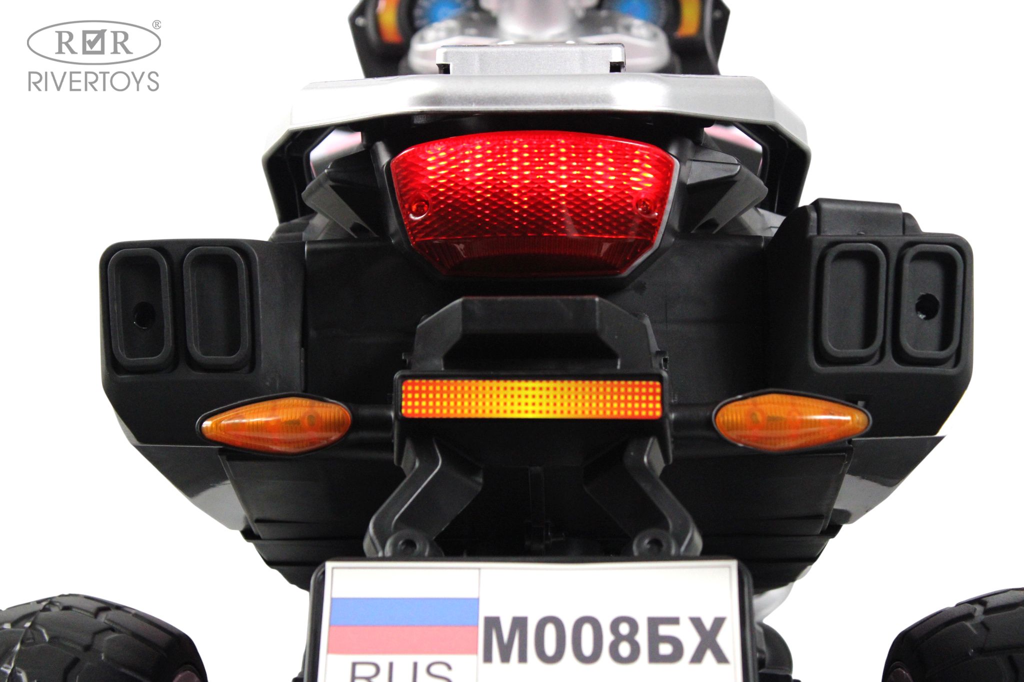 Электромобиль RIVERTOYS М008БХ-WHITE - фото 28