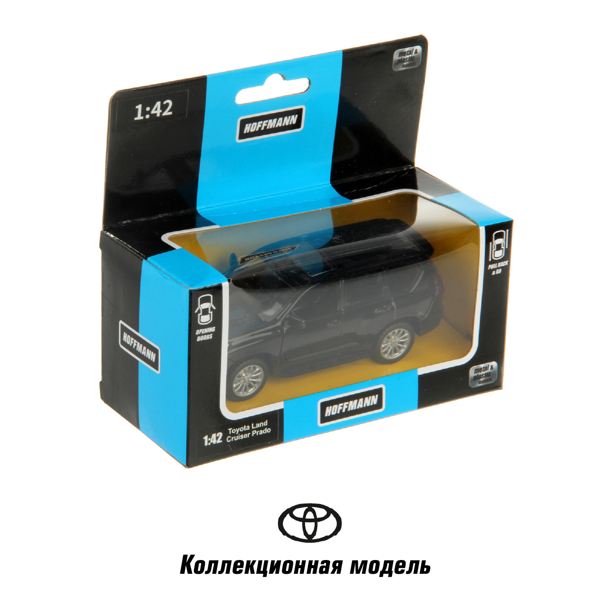 Внедорожник Veld Co Toyota 1:43 126391 - фото 5
