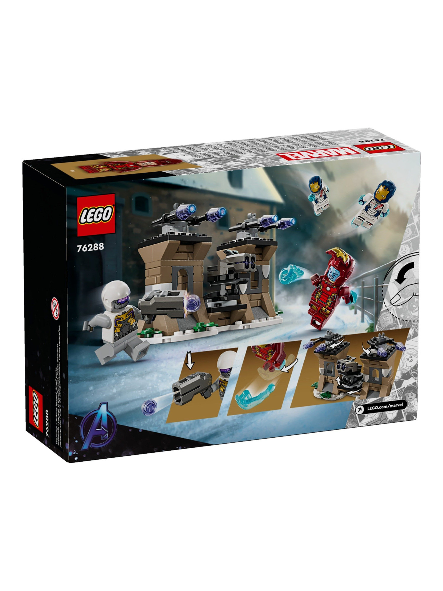 Конструктор LEGO Marvel Super Heroes Железный человек 135 дет. - фото 3