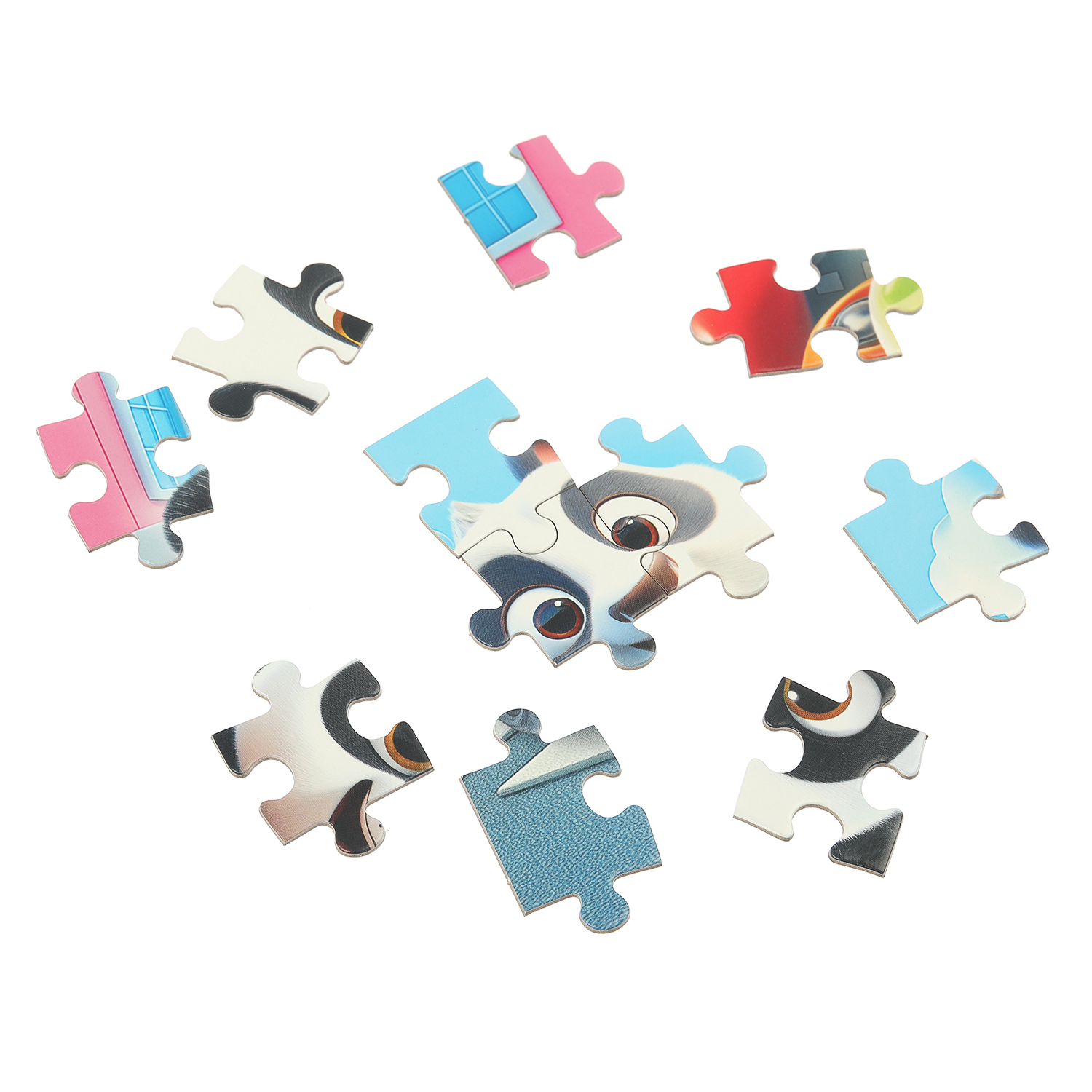 Пазл Умные игры Панды в машинках классический - фото 3