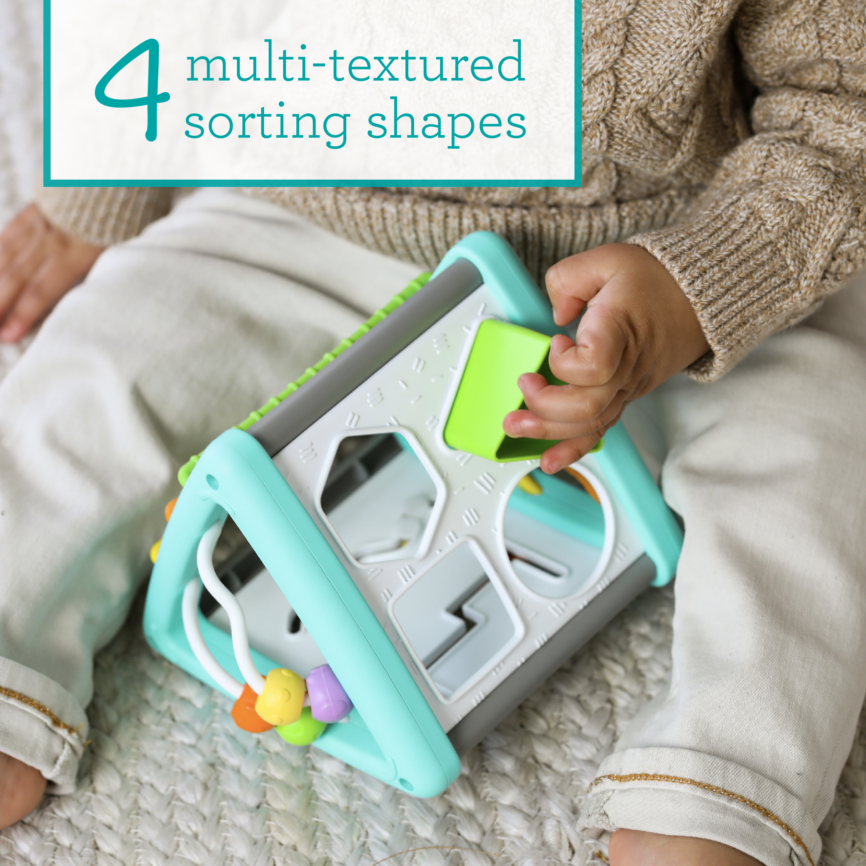 Игрушка INFANTINO сортер Треугольник - фото 12