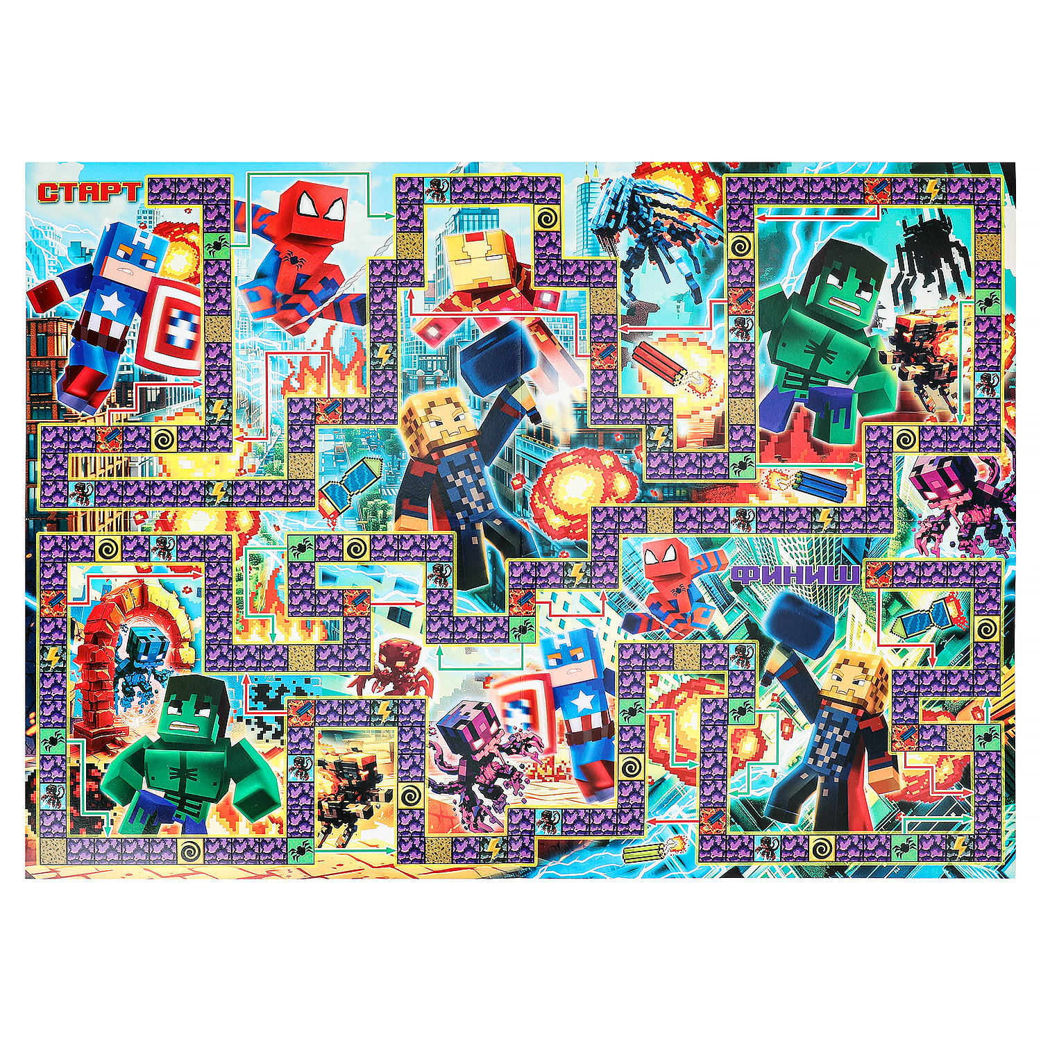 Настольная игра Умные игры По мотивам Майнкрафт - фото 4