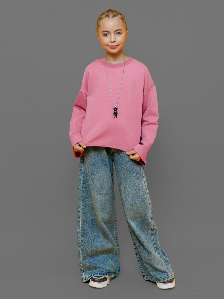 Свитшот Селтекс Ю_ДФ65 сухая роза - фото 1