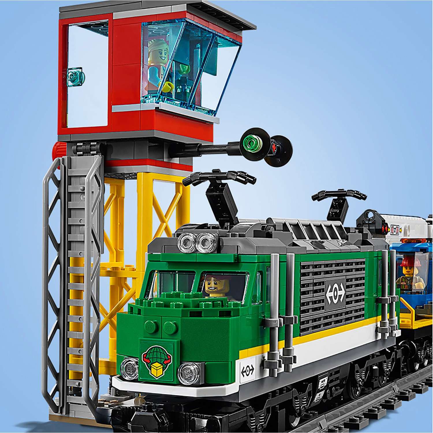 Конструктор LEGO City Trains Товарный поезд - фото 6