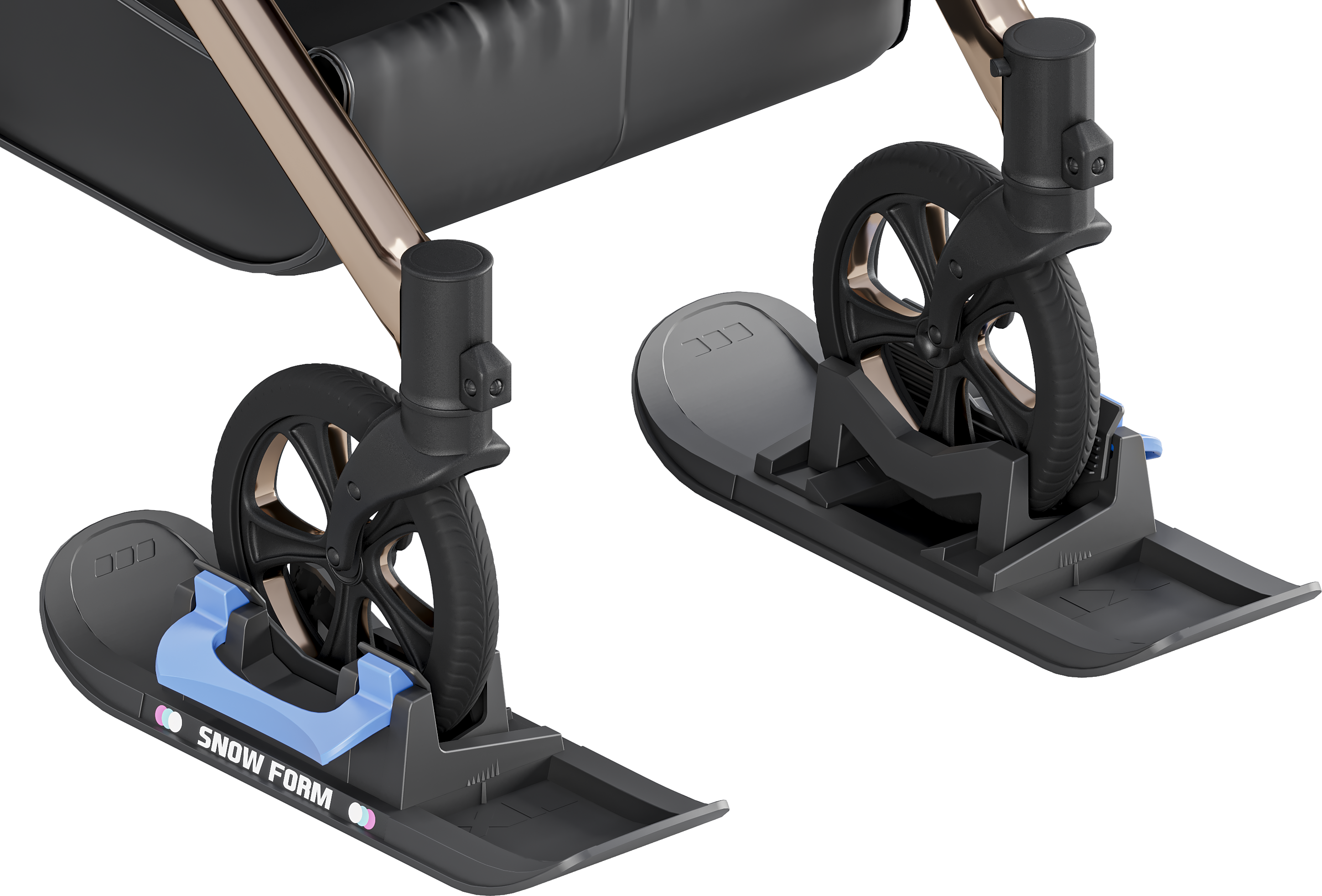 Лыжи NEW FORM Лыжи для коляски Ski1 - фото 5