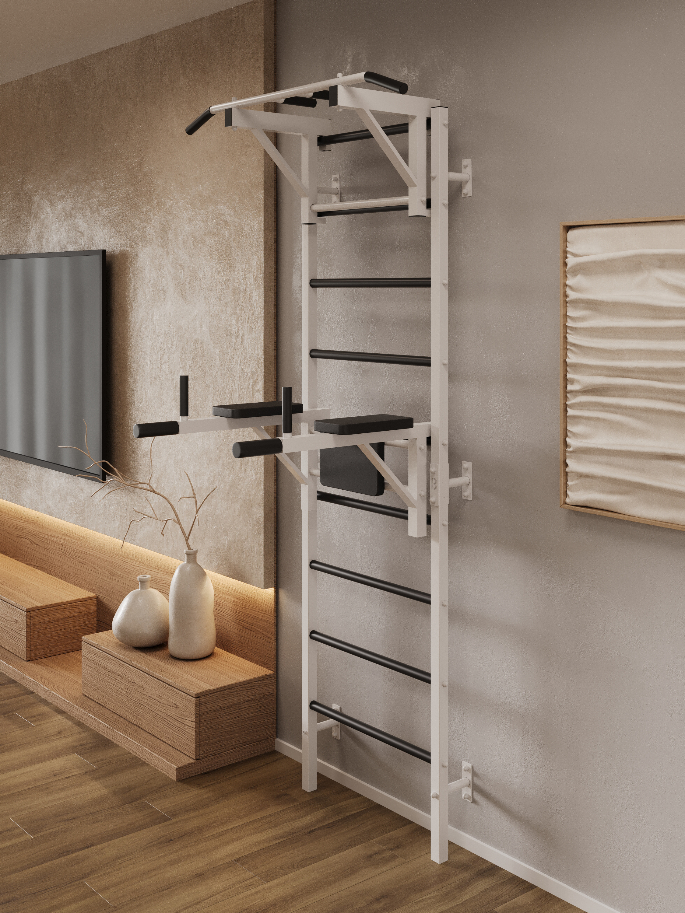 Шведская стенка BORABO PRO с навесным оборудованием - фото 13