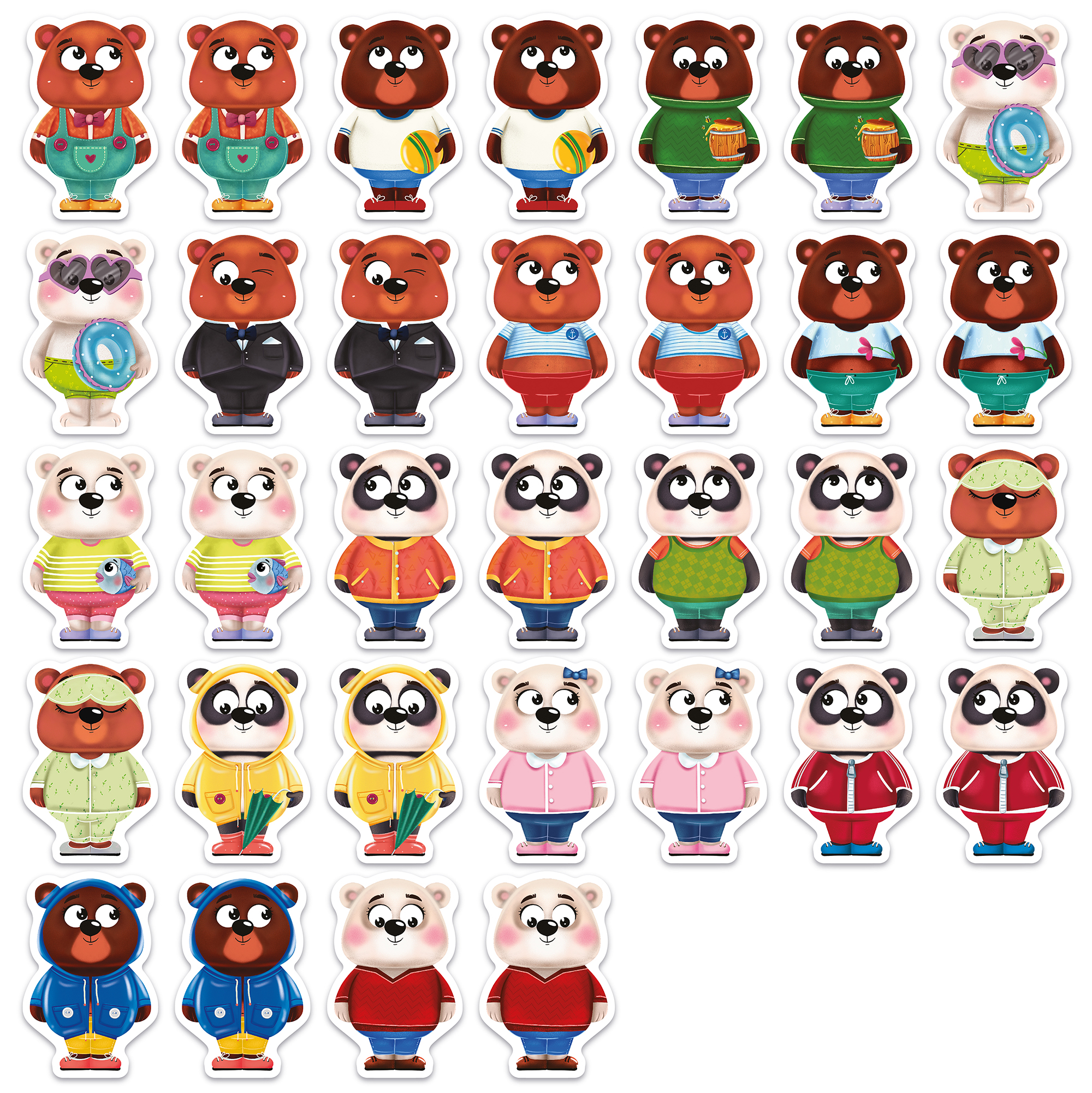 Настольная игра El BascoKids Мемо Мишки - фото 2
