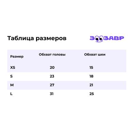 Шапка-шлем для собак и кошек Зоозавр