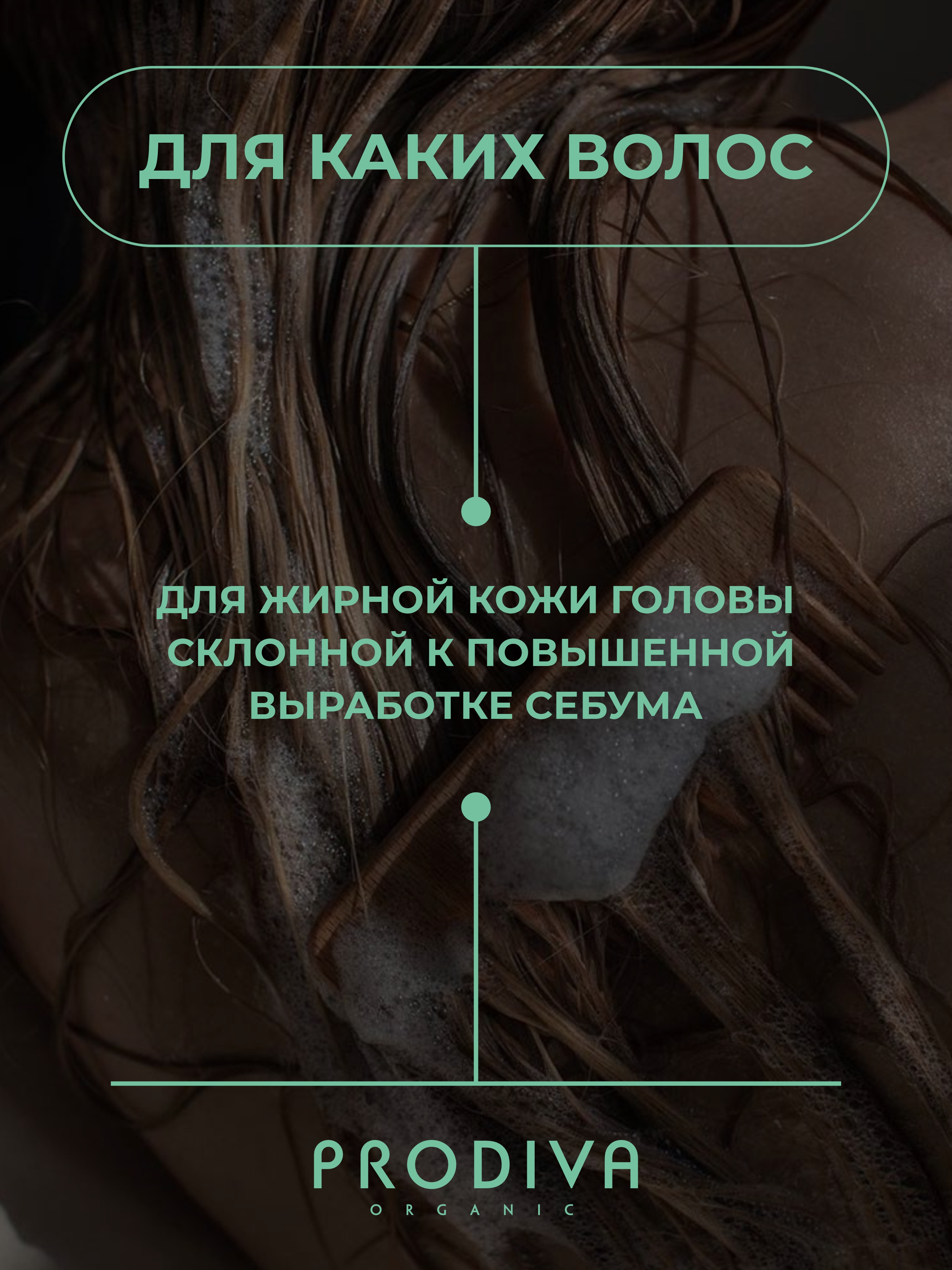 Шампунь PRODIVA для жирной кожи головы 250 мл - фото 3