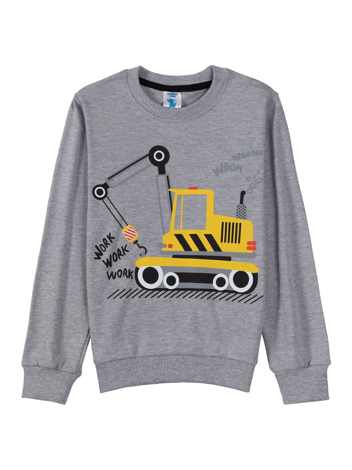 Свитшот СЛОНЁНОК МИМИ SH678-серый WorkWork - фото 1