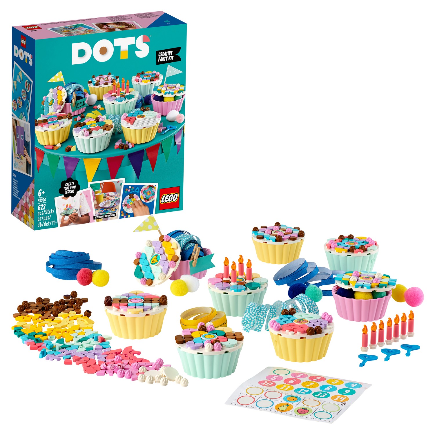 Конструктор LEGO DOTS Креативный набор для праздника - фото 1