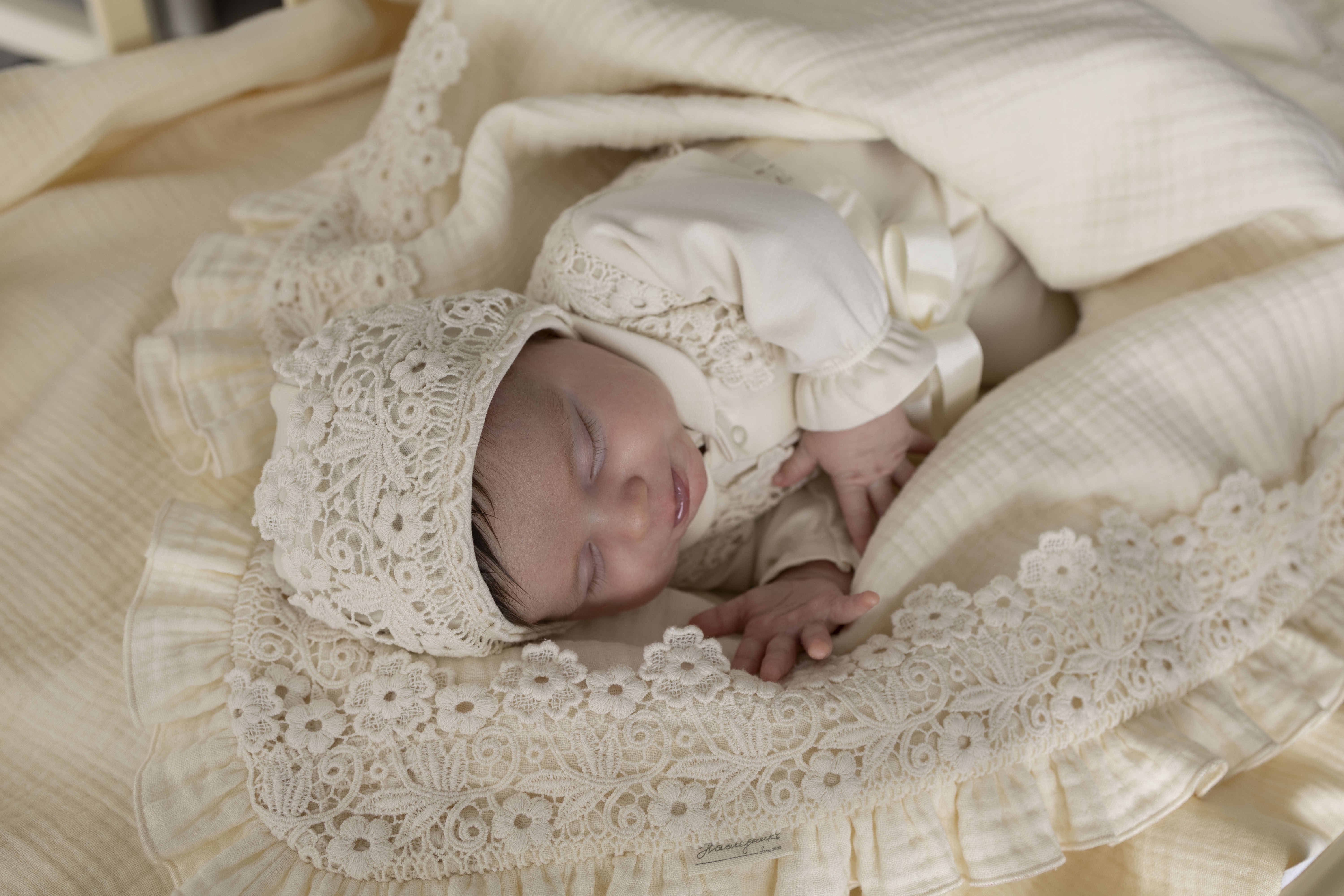 Плед НаследникЪ Выжанова плед для новорожденного 95 x 95 см хлопок - фото 3