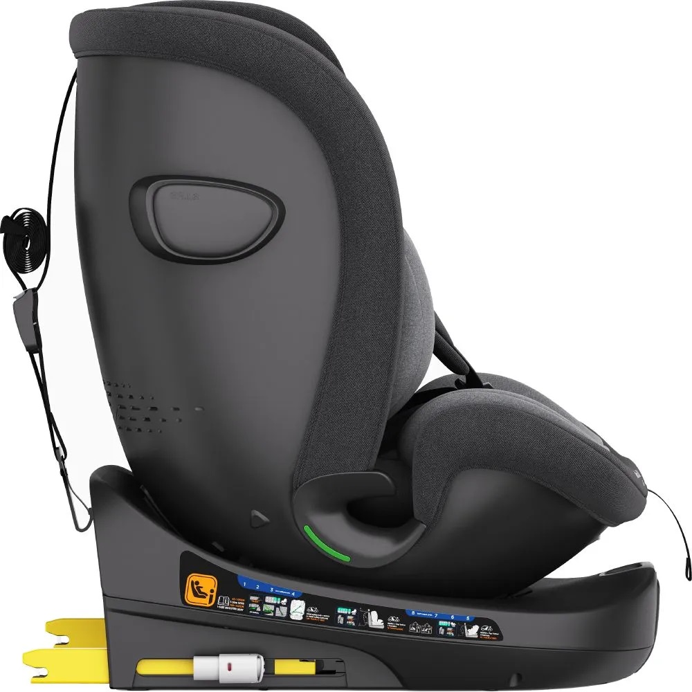 Автокресло KLEE Mark 360 i-size Isofix 0+/1/2/3 (0-36 кг) серый - фото 4