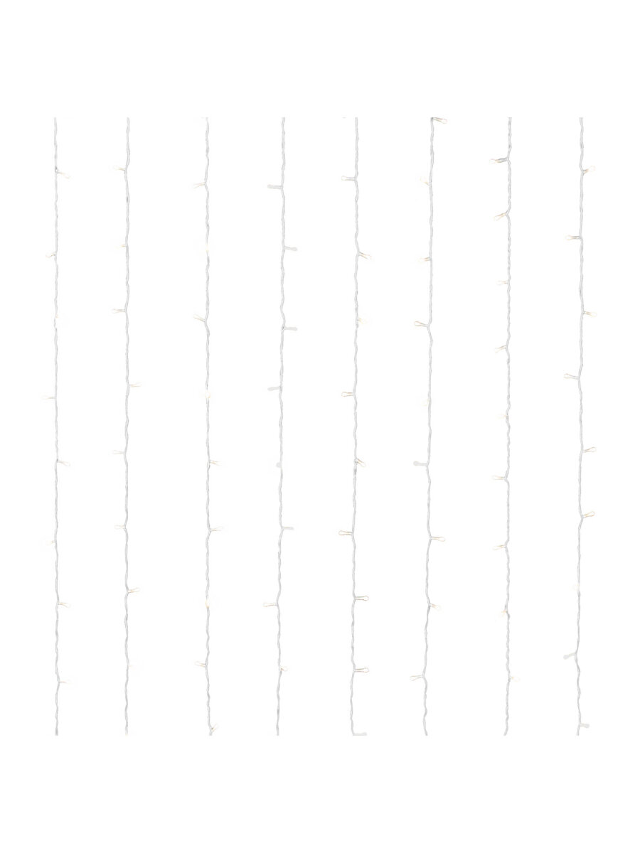 Гирлянда штора новогодняя Золотая сказка интерьерная для дома 3x3 м USB светодиодная - фото 8