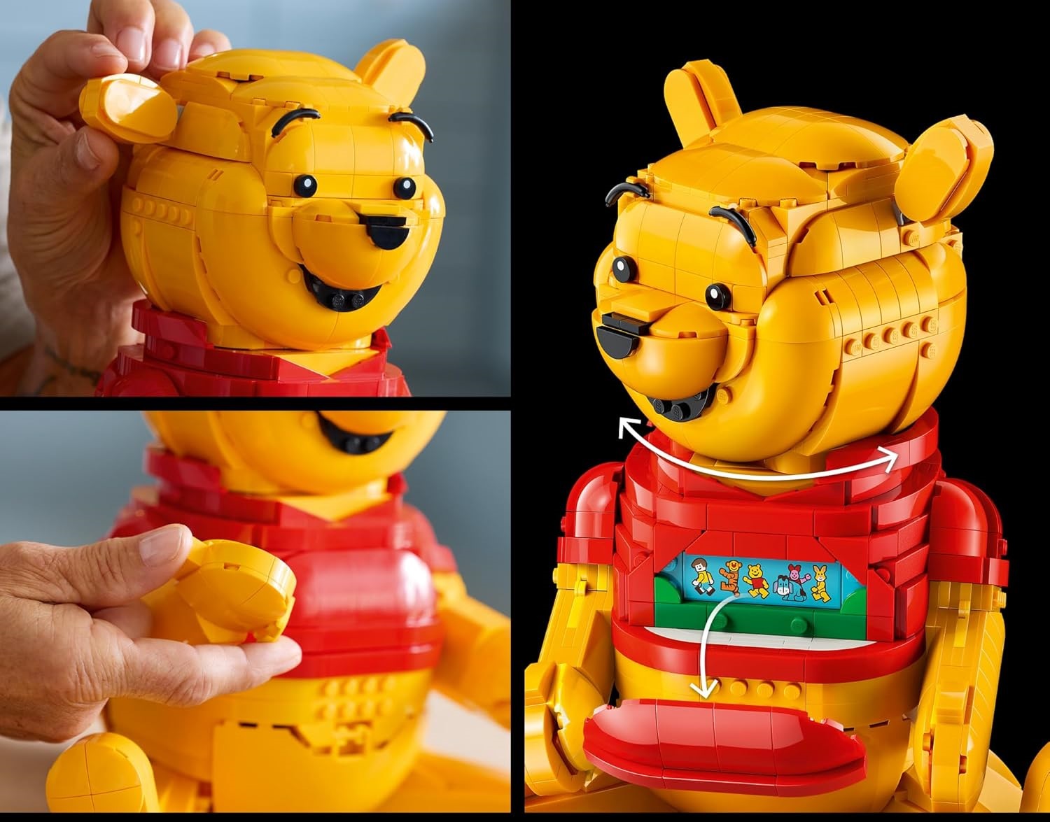 Конструктор LEGO THE LEGO Movie 2 Винни-пух 1399 дет. - фото 3