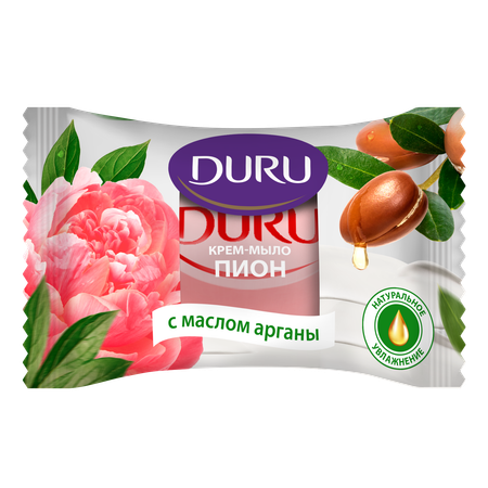 Мыло DURU Пион с маслом арганы 80 г