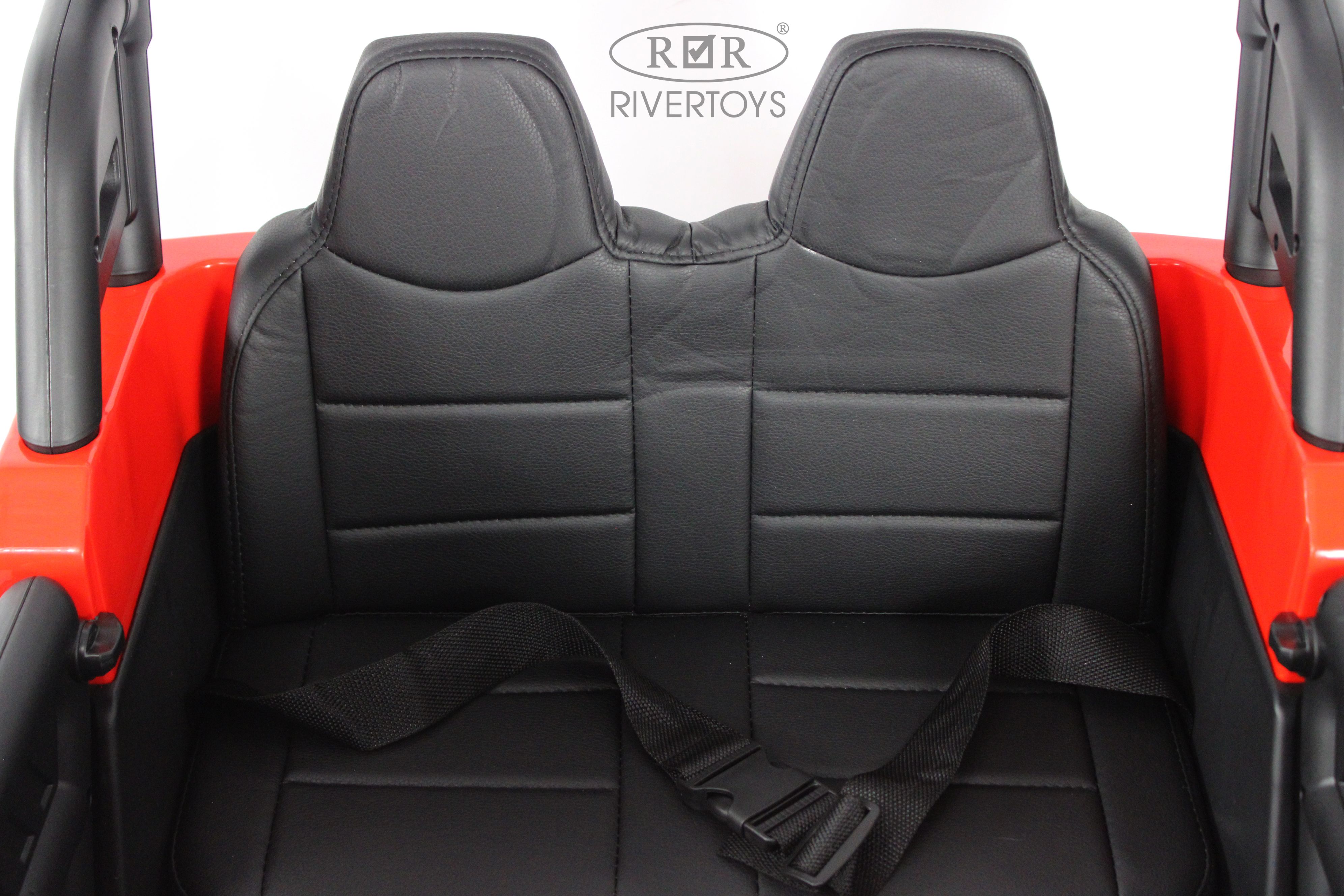 Электромобиль RIVERTOYS М555БХ-NEW-RED С пультом ДУ - фото 18