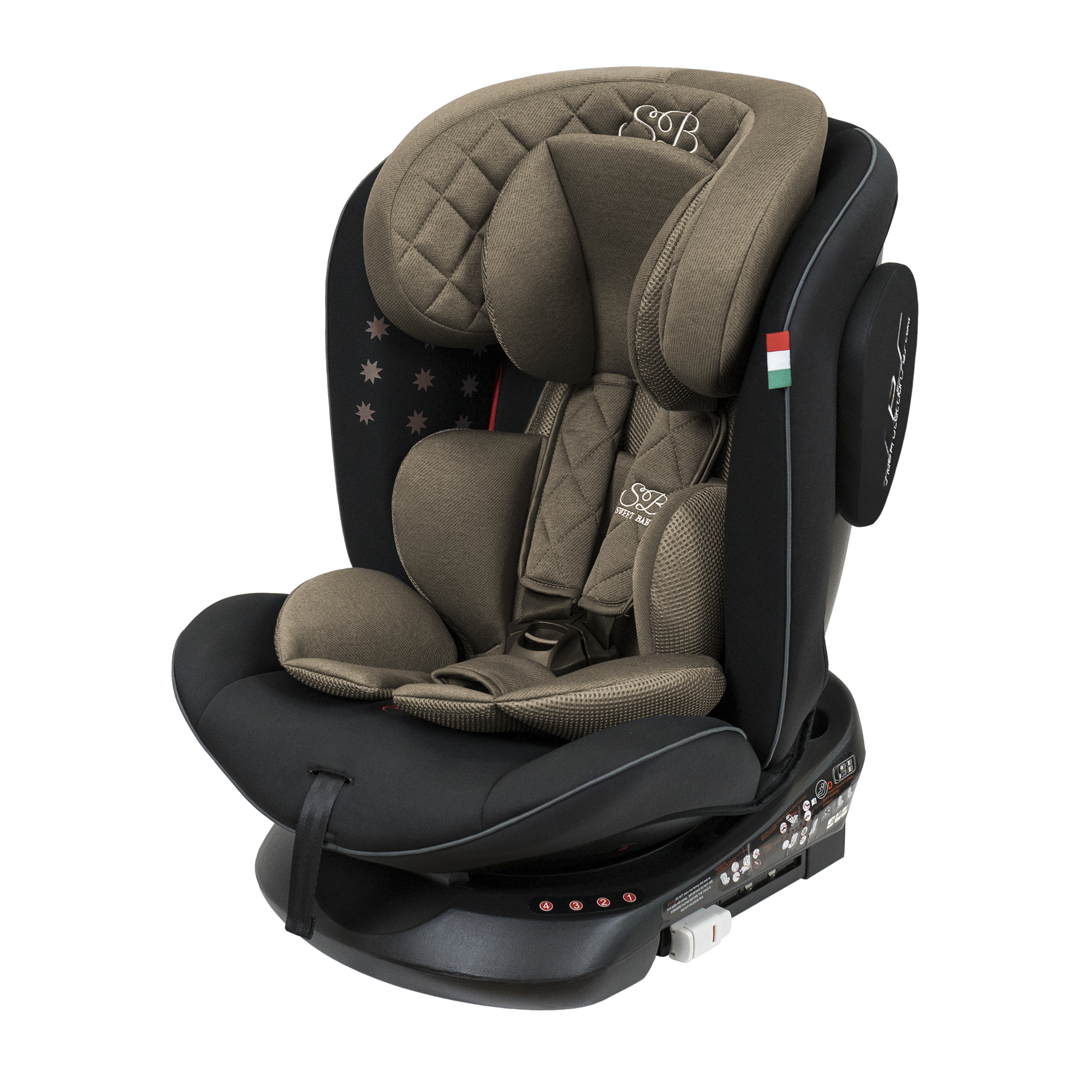 Автокресло Sweet Baby Crosstour Isofix 0+/1/2/3 (0-36 кг) бежевый - фото 1
