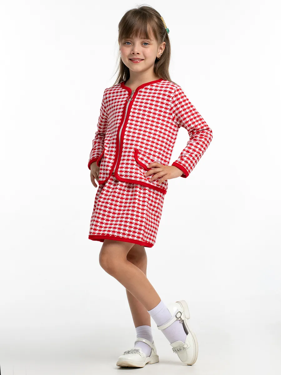 Жакет и юбка GoldKids К23202 - фото 12