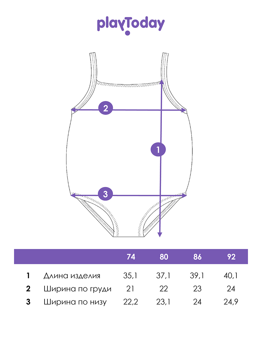 Купальник PlayToday 12623086 - фото 5