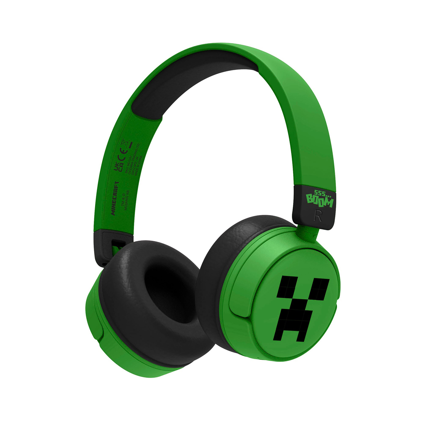 Наушники беспроводные OTL Technologies детские Minecraft Creeper - фото 6