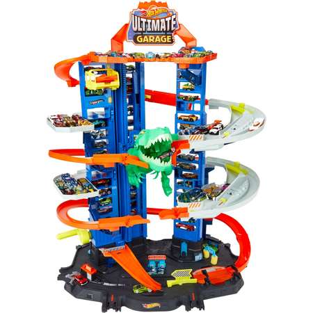 Гараж Hot Wheels Невообразимый гараж с лифтом, многоуровневый