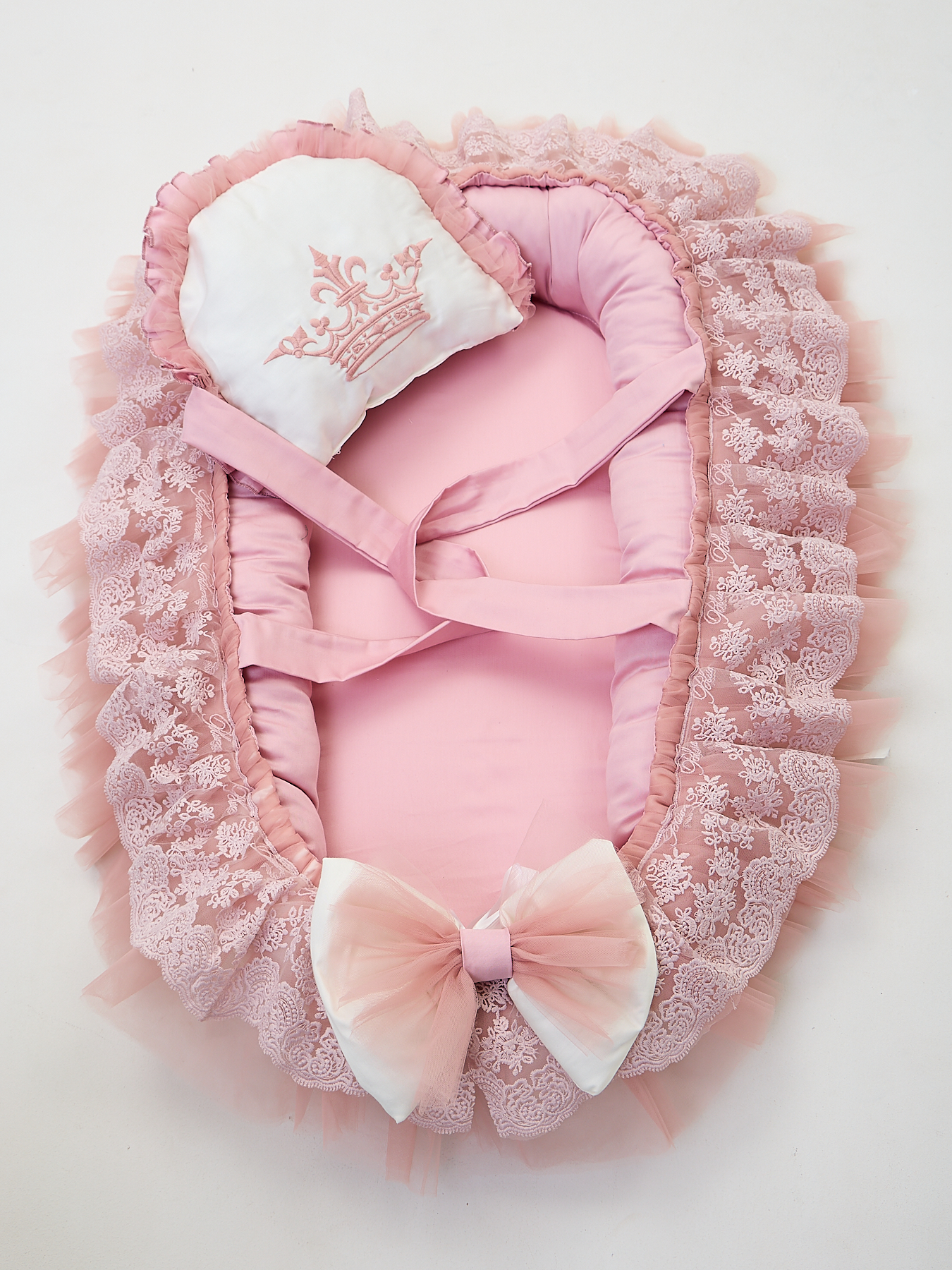 Конверт пеленальный (кокон) ТОСЯ БОСЯ розовый - фото 9