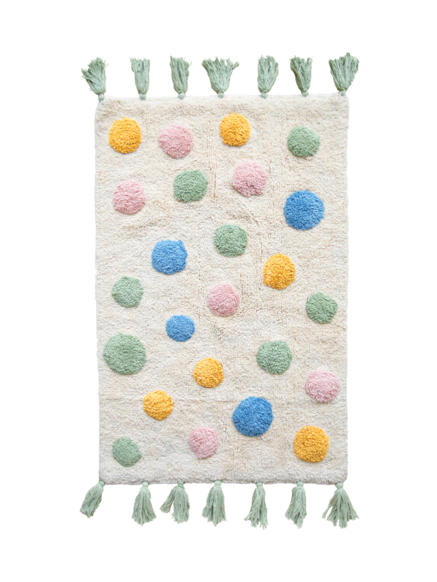 Хлопковый ковер Lillaland LOVELY DOTS - фото 1