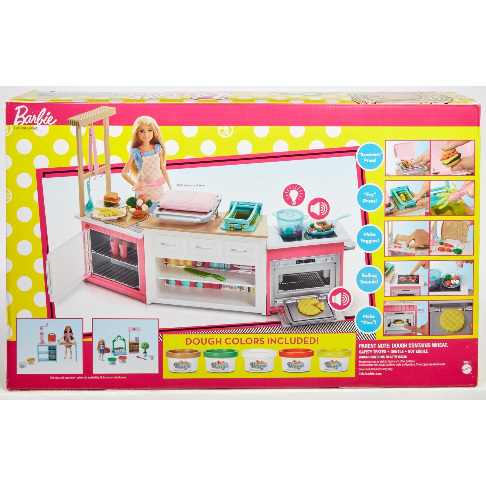 Кукла модельная Barbie FRH73 - фото 4