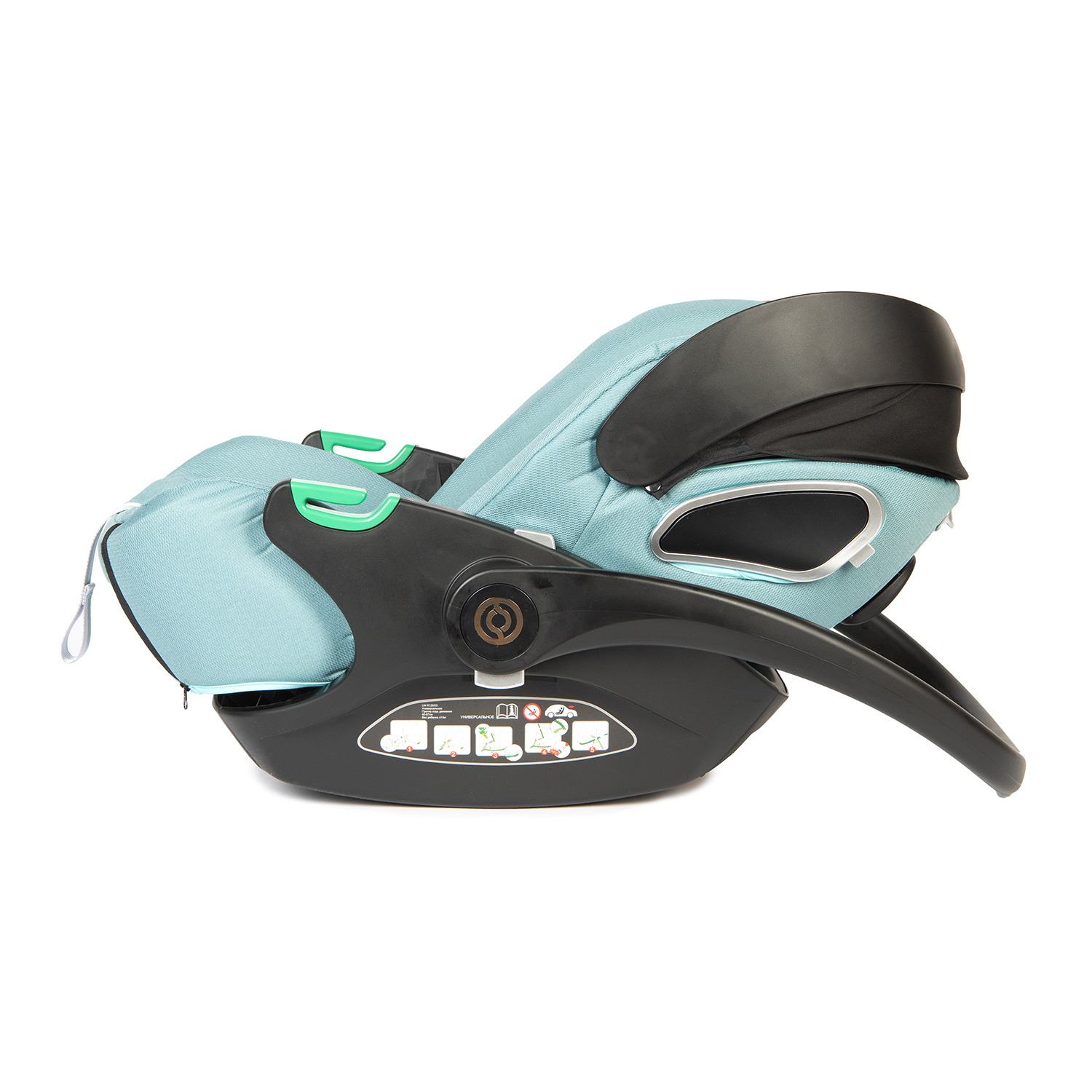 Автокресло Olsson B-Safe Mint 0+/1 (0-18 кг) зеленый - фото 15