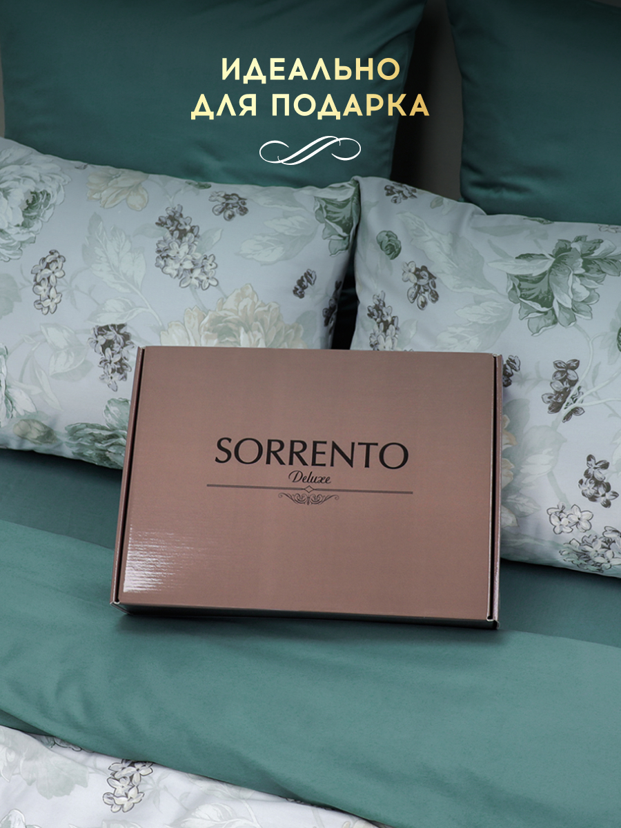 Комплект постельного белья SORRENTO DELUXE евро 4 наволочки Манэль - фото 5