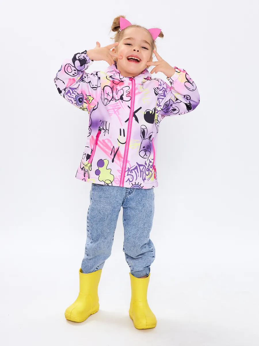 Ветровка RuStyle ДД-ветTSК-388-граффиол - фото 5