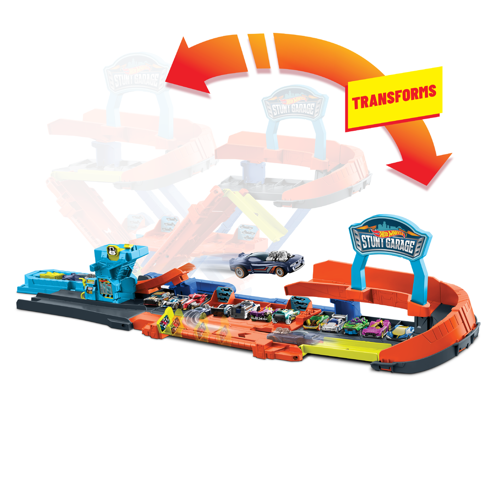 Парковка Hot Wheels City Гараж-трансформер JHL94 - фото 5