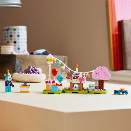 Конструктор LEGO Animal Crossing Julians Birthday Party блочный