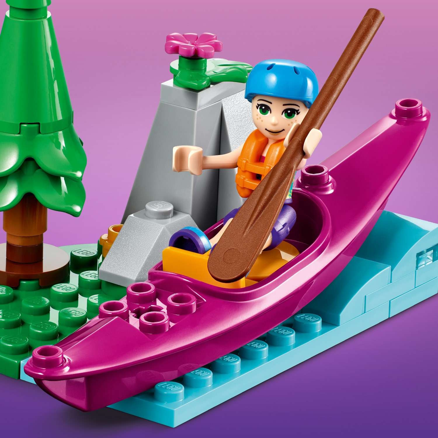 Конструктор LEGO Friends Домик в лесу блочный - фото 10