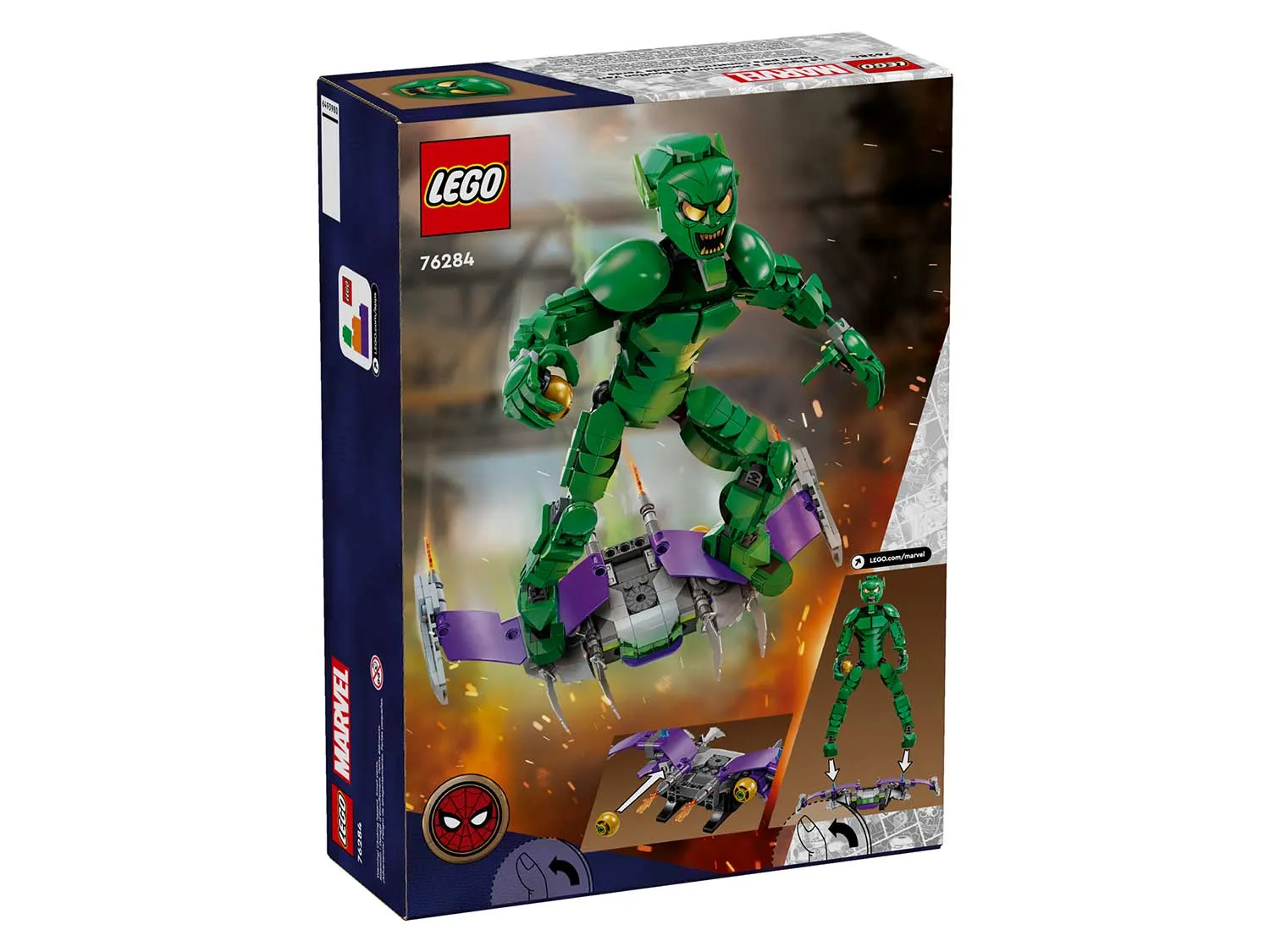 Конструктор LEGO Marvel Super Heroes 76284 471 дет. - фото 3