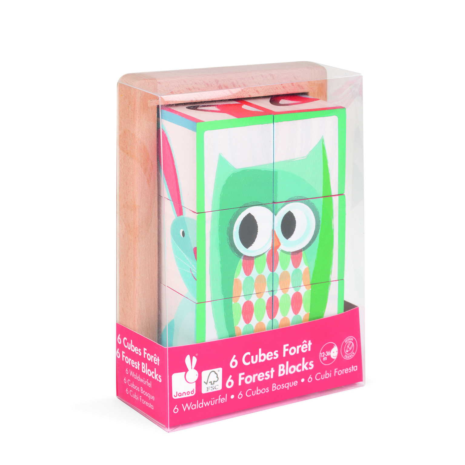 Игрушка Janod кубики - фото 7