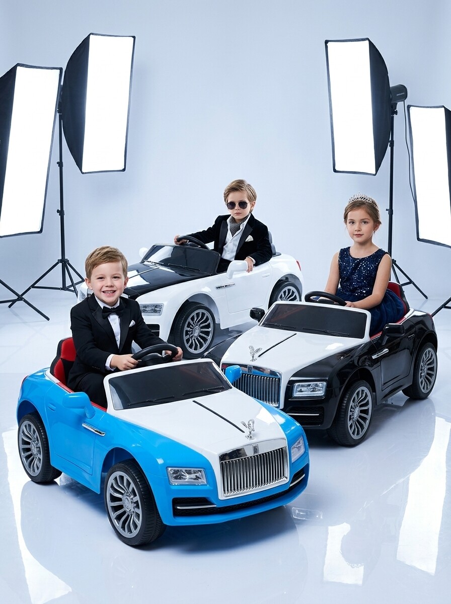 Электромобиль TOMMY Rolls-Royce Rolls-Royce RR-10 С пультом ДУ - фото 3