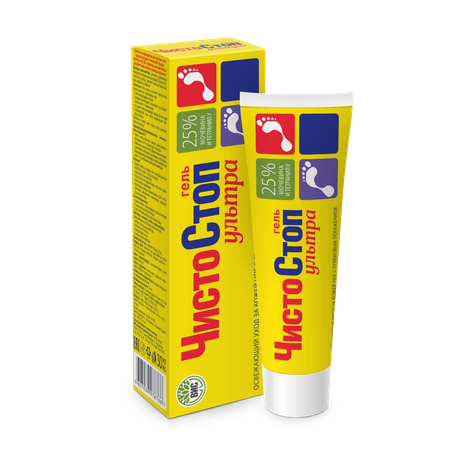 Гель ЧистоCтоп для ног с грибковым поражением 30 мл 2 шт.