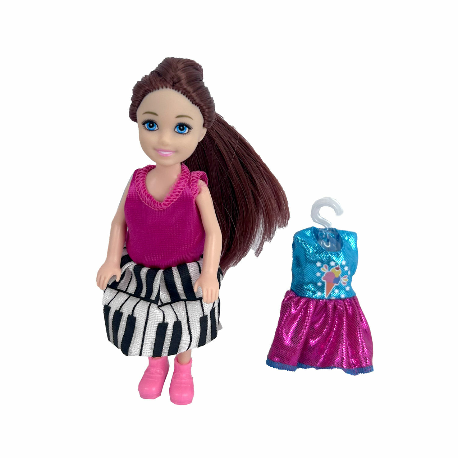 Кукла мини 1TOY высота 15,2 см Т24374 - фото 2